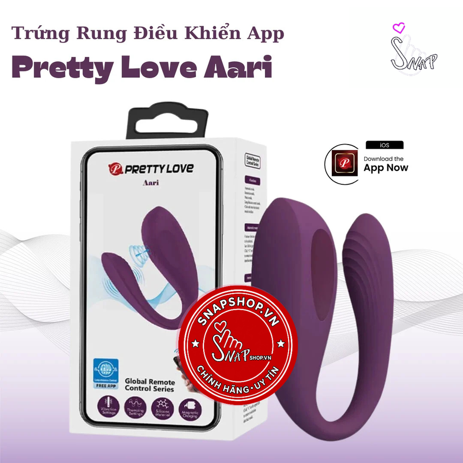(Snapshop) Pretty Love Aari – Thiết Bị Thư Giãn Thông Minh Chính Hãng