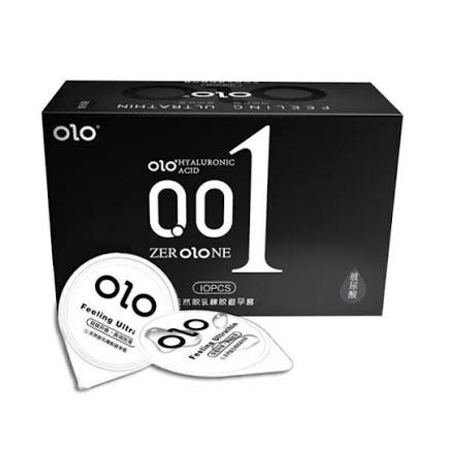 Cao Su Feeling Ultrathin 001 Hộp 10 Chiếc Siêu Mỏng Trần Trụi, Hương Vanilla Ngọt Ngào 7 Nhập Khẩu Chính Hãng