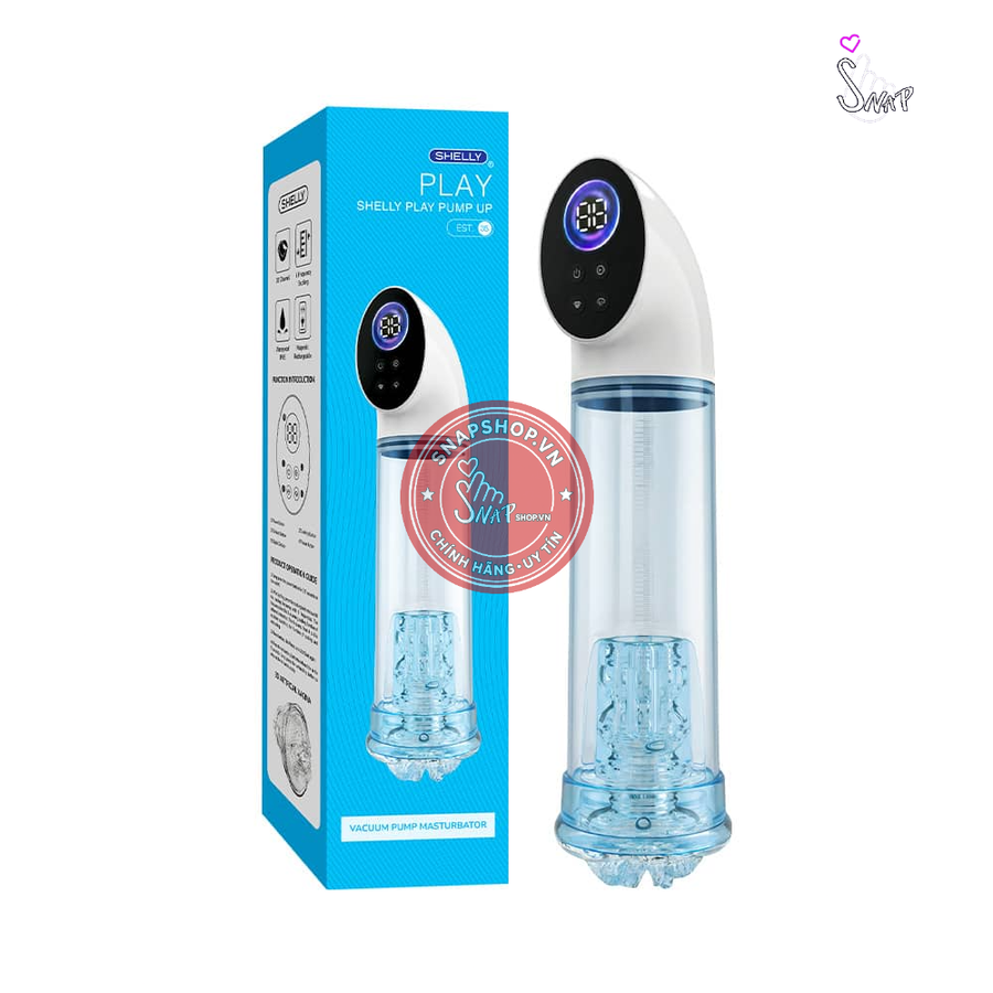 (Snapshop) Shelly Play Pump Up – Sản Phẩm Chăm Sóc Cá Nhân Cho Nam Giới Chính Hãng
