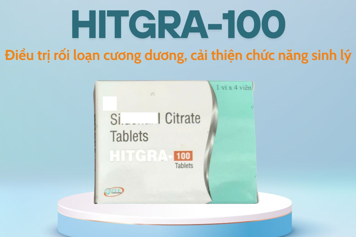 Viên Uống Hỗ Trợ Sức Khỏe Nam Giới Silo Hit Flam Gra 100mg 4 Viên Ấn Độ