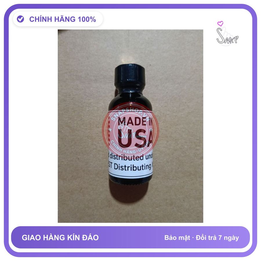 (Che Tên) Popper Mỹ 30ml, Hàng Chính Hãng, Tác Dụng Cực Mạnh, Hít Xong Phê Tới Não Hộp Trắng Kín