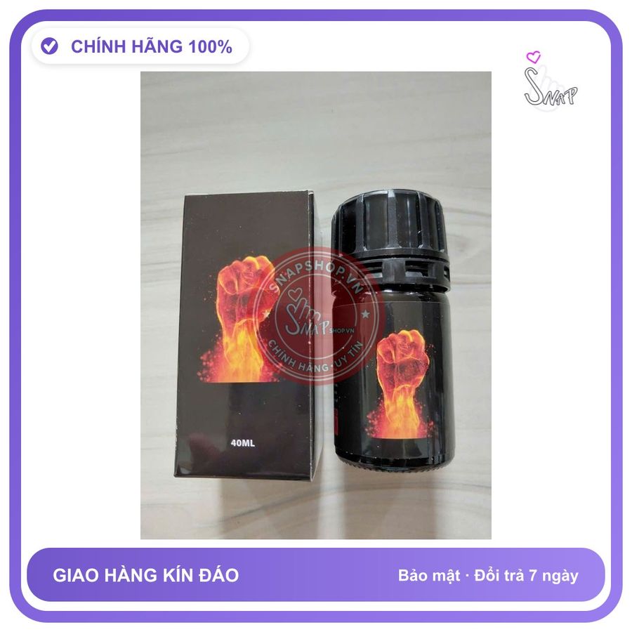 (Che Tên) Popper siêu mạnh 40ml USA, tác dụng nhanh chóng, hít phê liền Cao Cấp Bảo Đảm