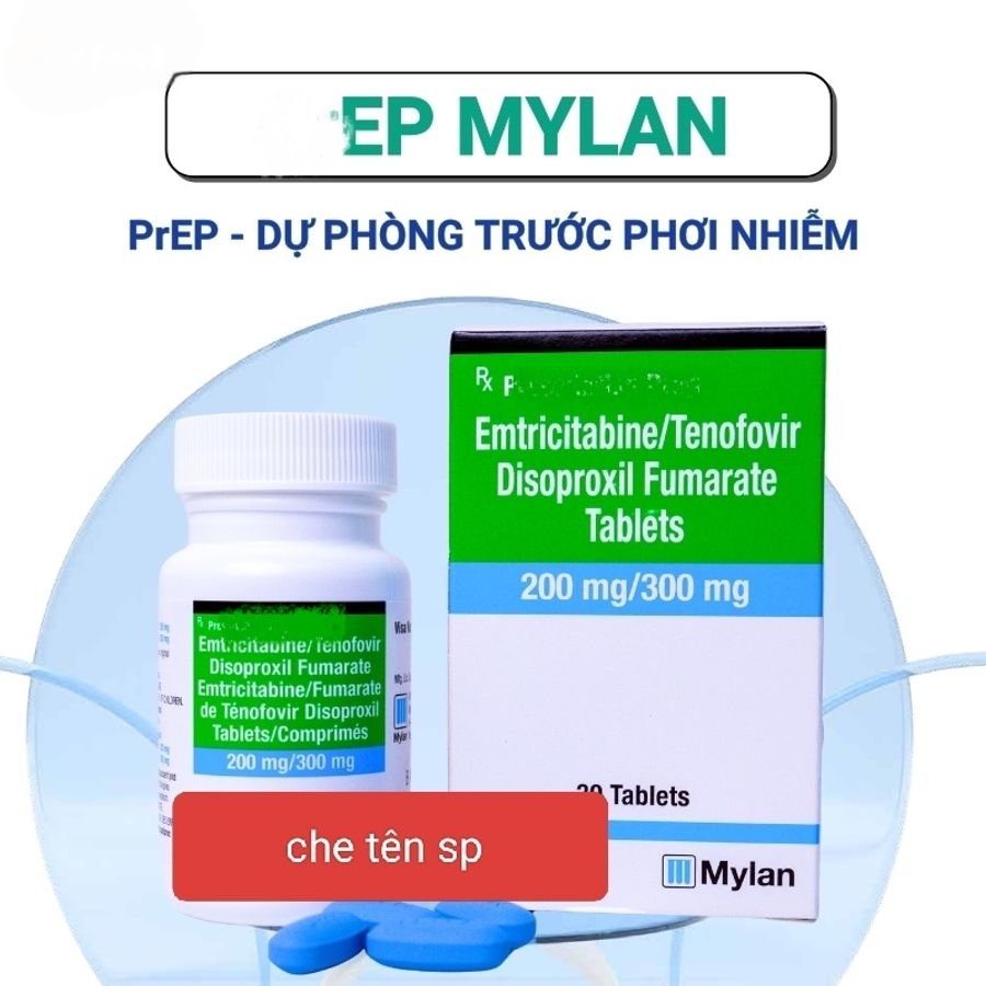 (Hàng công ty) Mylan Hàng Chính Hãng, 30 viên, Che Tên