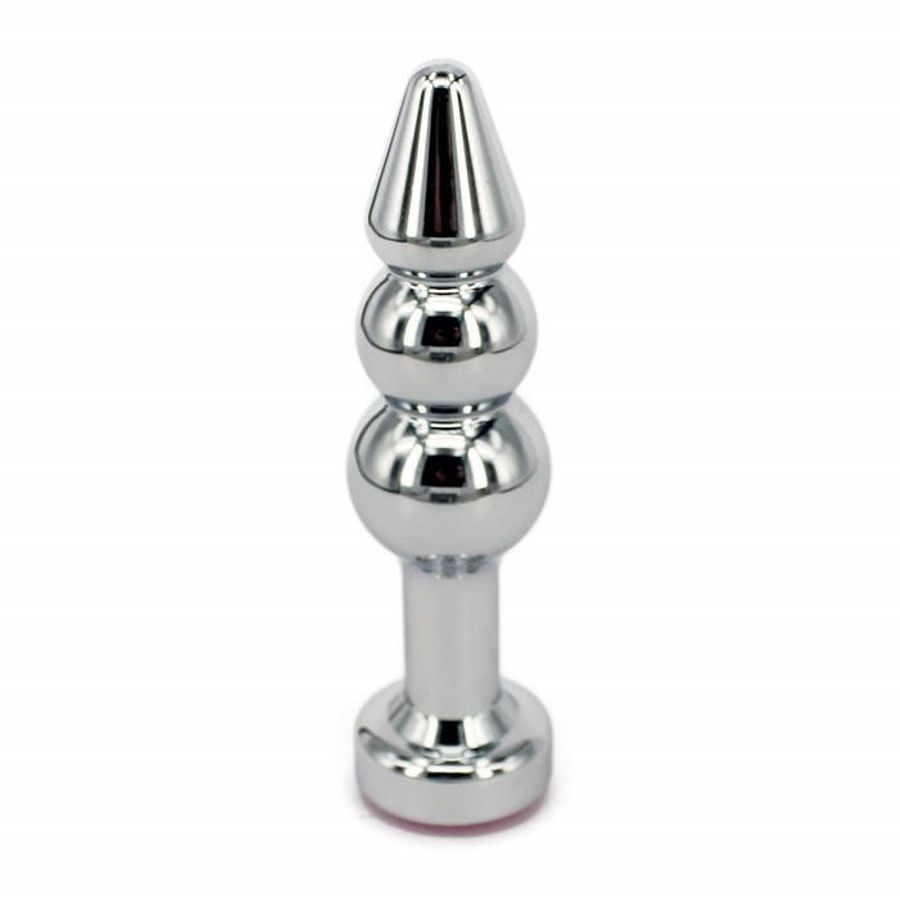 HẬU MÔN INOX ĐÍNH ĐÁ PHÁT SÁNG ĐẦU NHỌN 3 KHẤC - PHÍCH CẮM Nhập Khẩu Chính Hãng