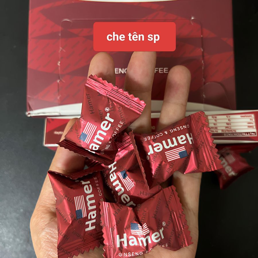 Hamer - Kẹo Giúp Cương Cứng, Lâu Ra Chính Hãng