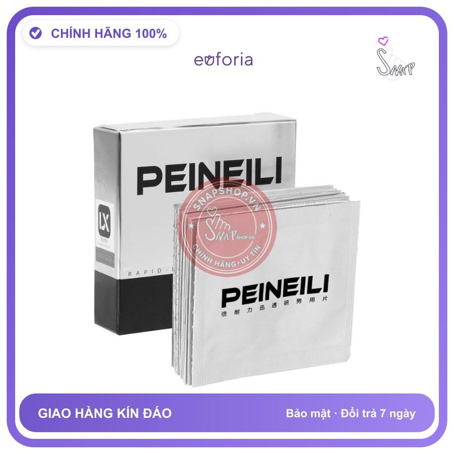 V2Joy Peneili Love - Khăn Lau Hỗ Trợ Kéo Dài Thời Gian 10s Nhập Khẩu Chính Hãng