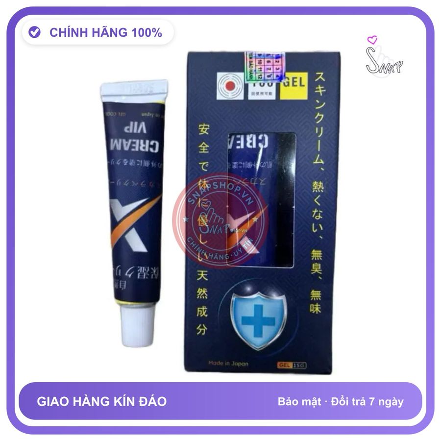 Vip Nhật Kéo Dài Sinh Lý Nam Kem Cream Japan - Kem Siu Giao Kín Đáo