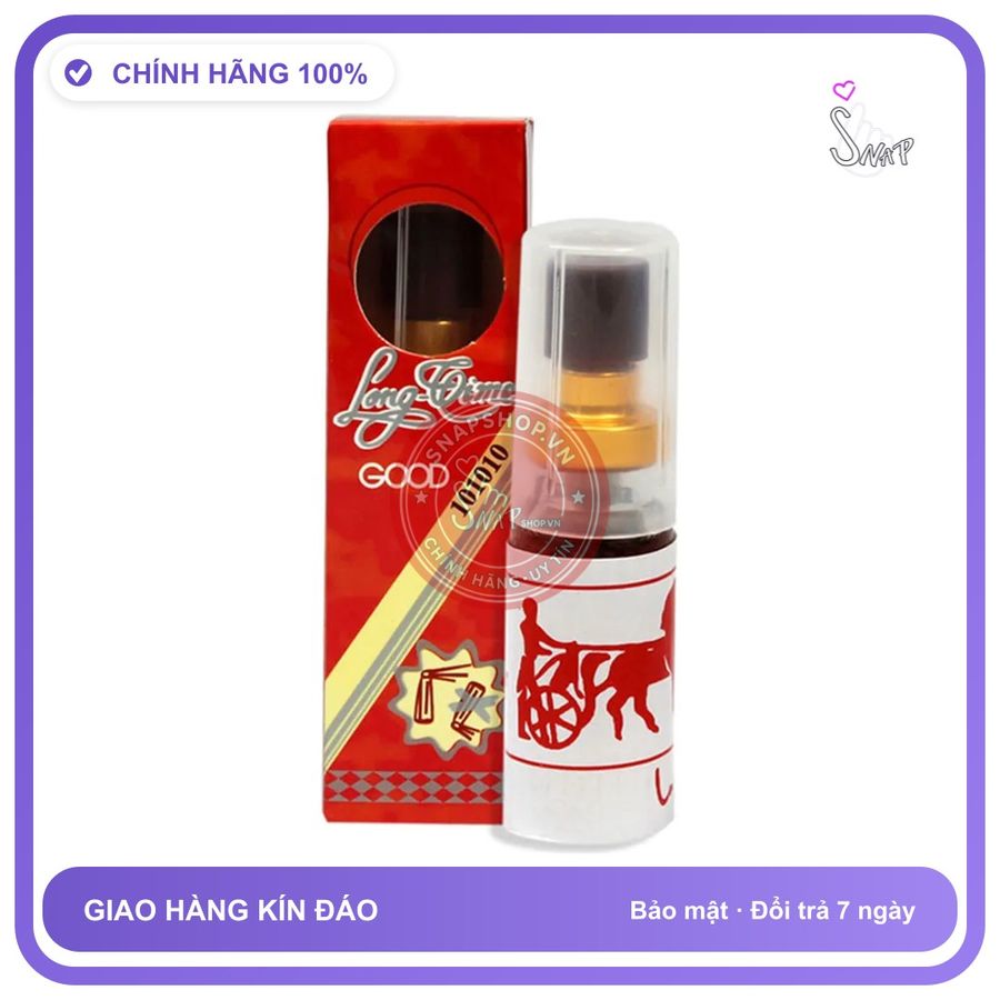 Longtime Plus 5ml - Chai Xịt Nóng Thái Chính Hãng Giao Kín