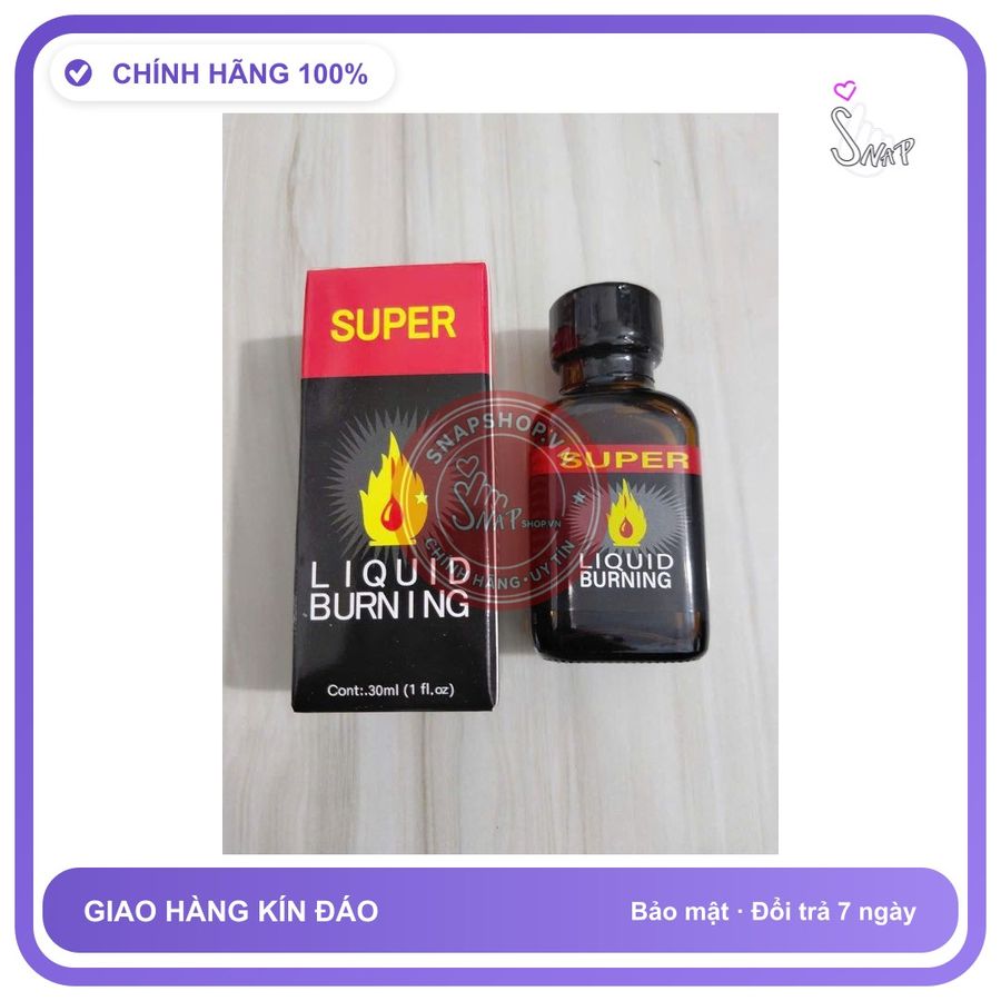(Che Tên) Popper USA 30ML, Hàng Chính Hãng, Cực Mạnh, Ko Nhức Đầu, Ko Rát Mũi, Chuẩn Auth