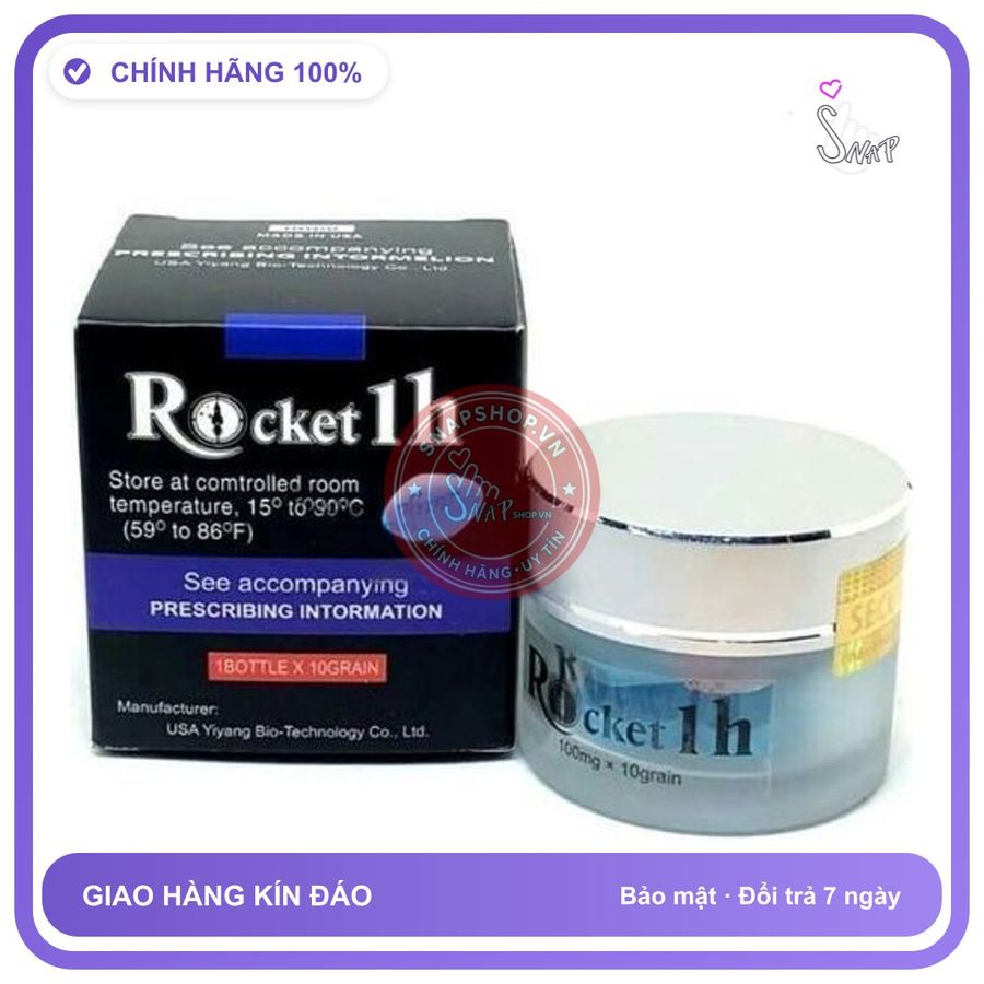 Rocket - 1h USA Cho Nam Giới Hộp 10 Viên Giao Kín Đáo