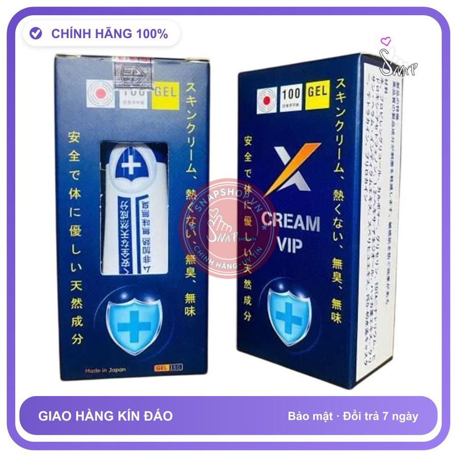 Bôi duy trì sức khỏe Cream Siu Vip Nhật - Gel Chính Hãng