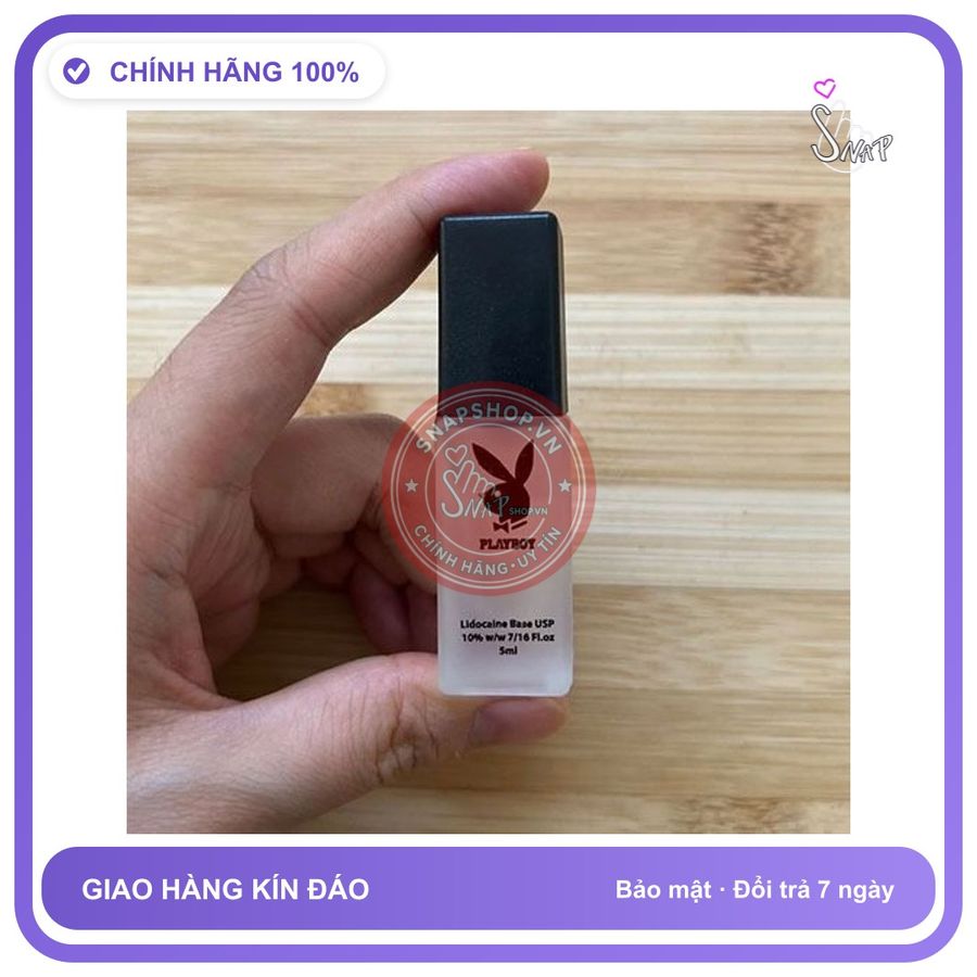 Playboy 5ml - Chai xịt đen kéo dài thời gian tăng cường sinh lý nam hiệu quả Giao Kín Đáo