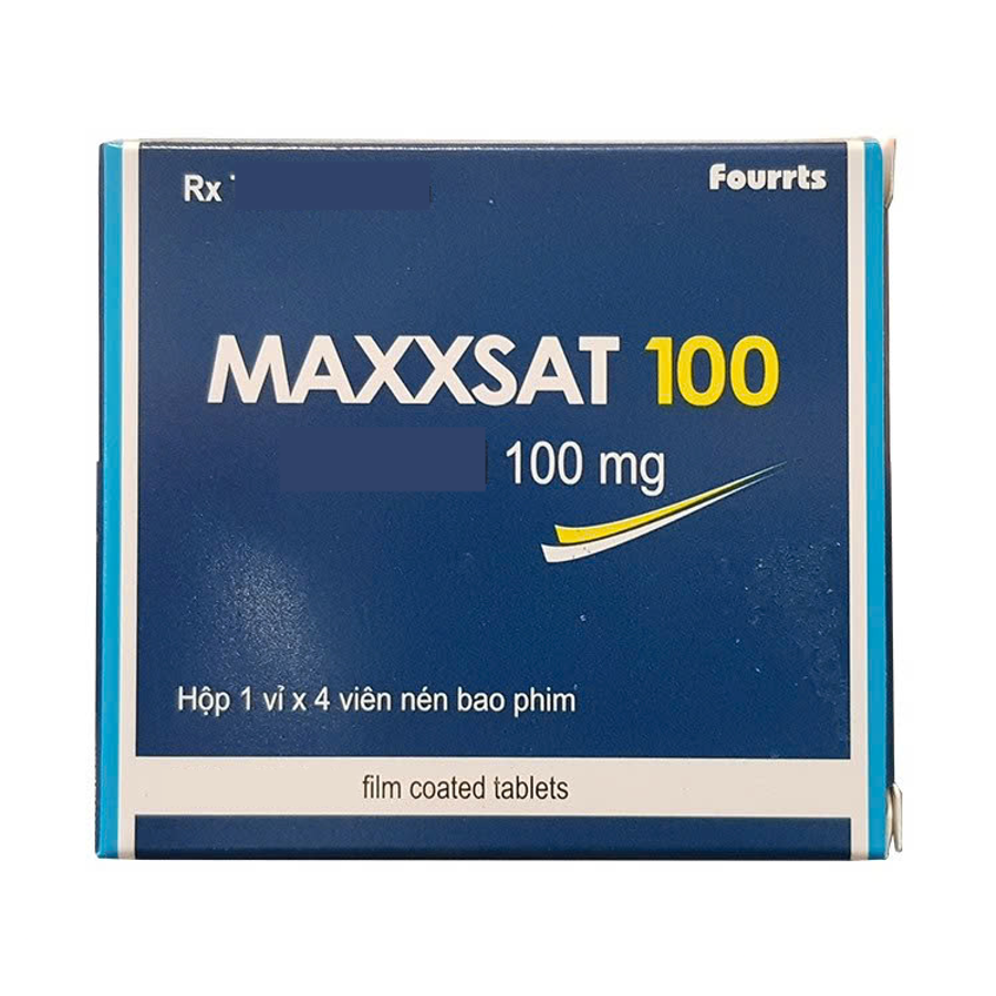Viên uống Maxxsat 100mg – Hỗ trợ sức khỏe sinh lý nam, tăng cường bản lĩnh