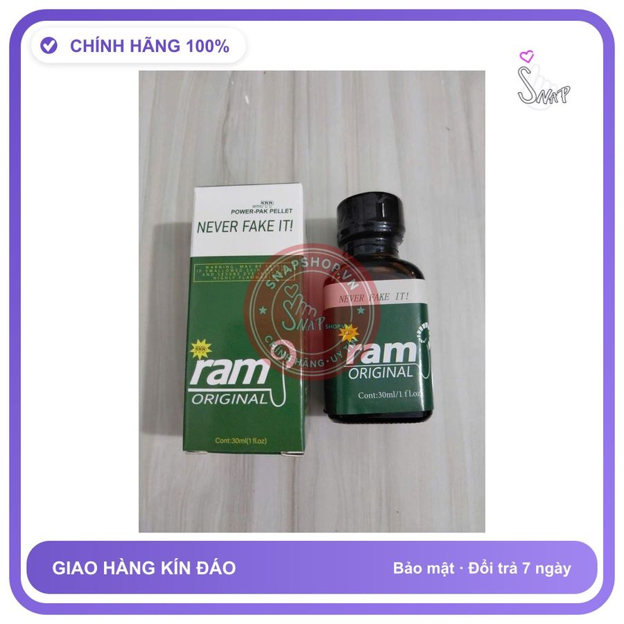 (Che Tên) Popper Real 30ml USA, Hàng Chính Hãng, Cực Mạnh, Phê Lâu,Ko Nhức Đầu, Ko Bỏng Mũi, Che Tên Hỗ Trợ 24/7