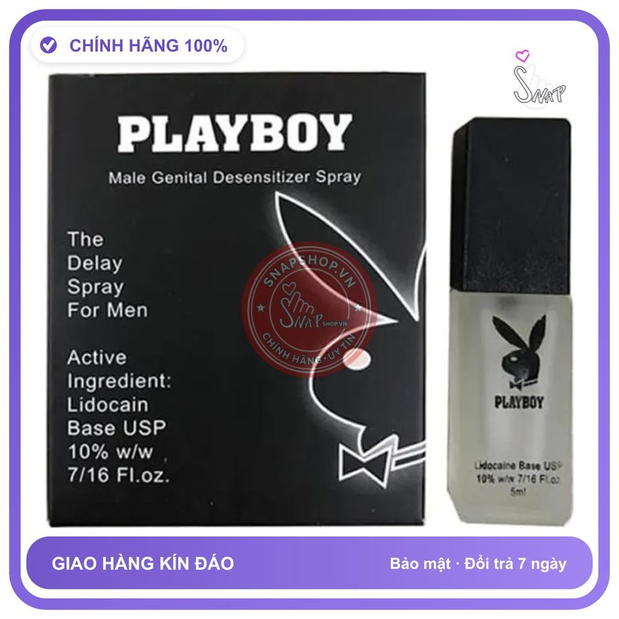Bản Nhập Khẩu Cao Cấp - Dung Dịch Xịt Phòng Laura Playboy Black - 5ml