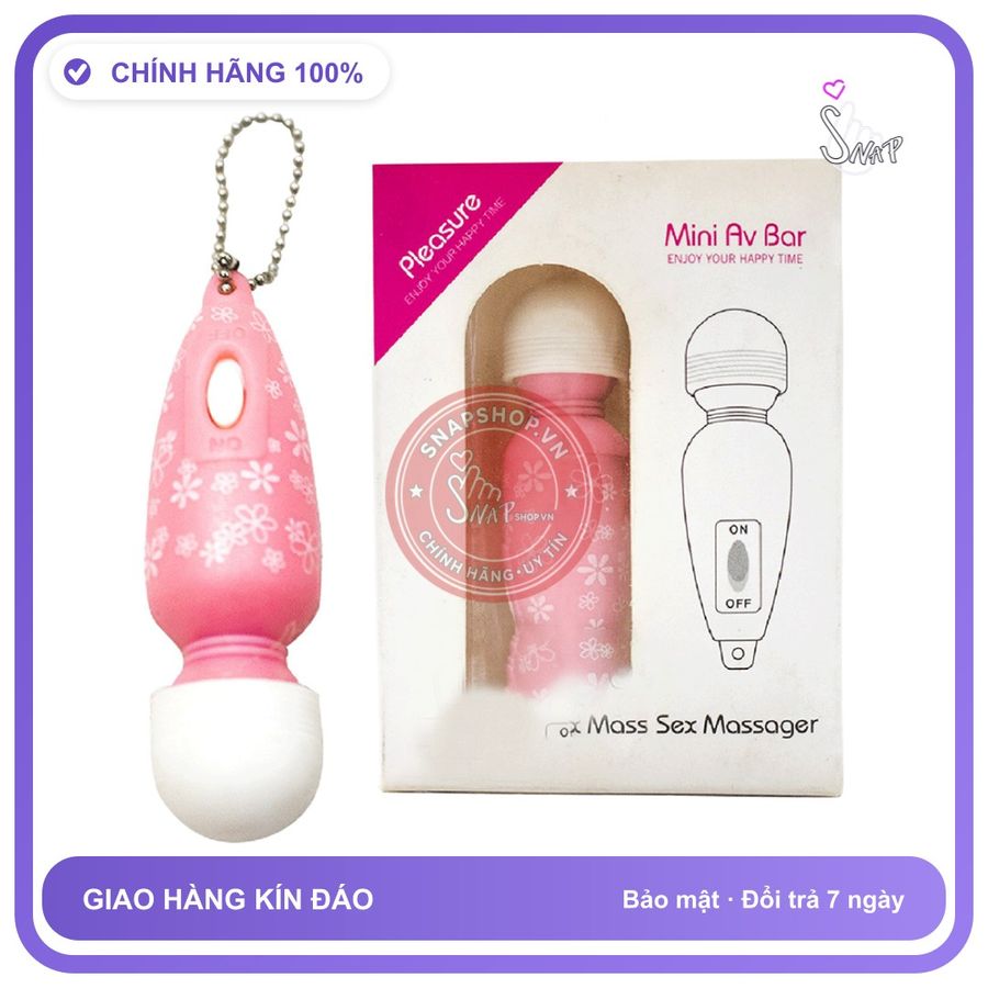 Phiên Bản Chính Hãng - Móc khoá Thiết Bị Massage mini