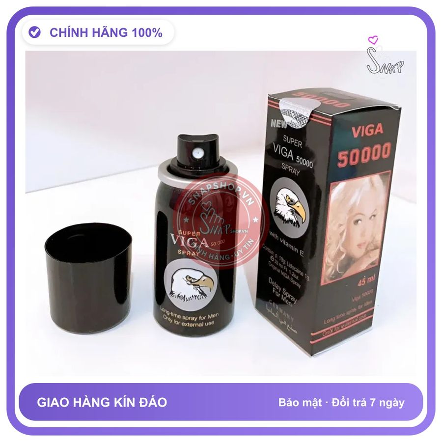 Hàng Nội Địa Cao Cấp - Dung Dịch Xịt Đức Super Viga Spray cho nam giới
