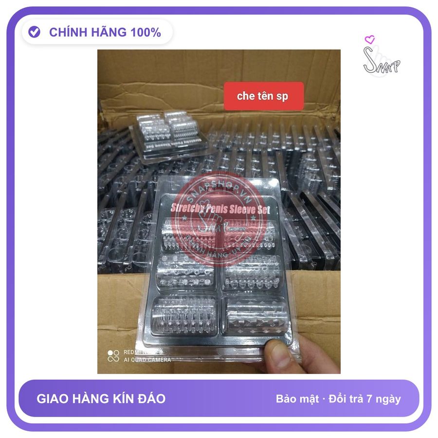 Hàng Chuẩn Nhập Khẩu - Bao đôn dên set 6 cái