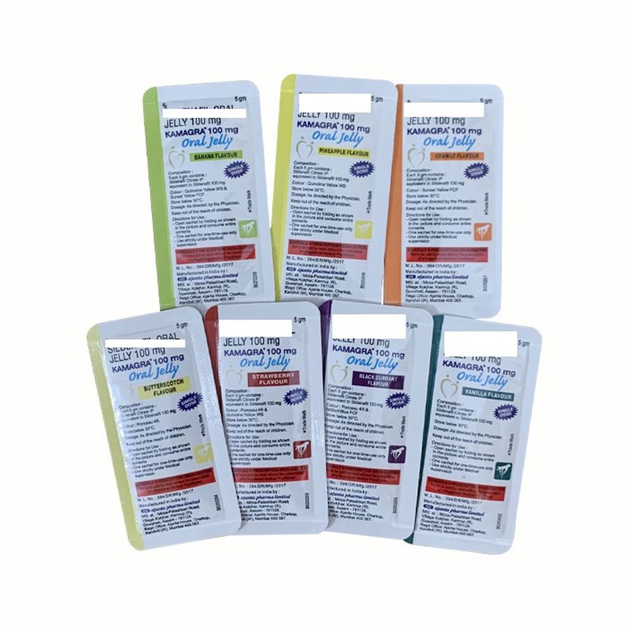 Thạch Trái Cây hỗ trợ tăng cường sinh lý cho nam giới 100mg - Hộp 7 Gói