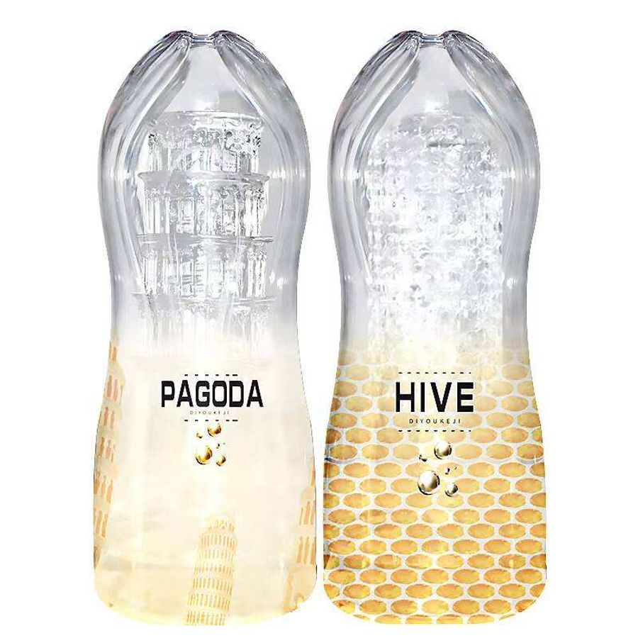 Âm Đạo Giả DIYUKEJI HIVE & PAGODA Hai Cấu Trúc Lõi, Chọn Đúng Cảm Giác Bạn Muốn