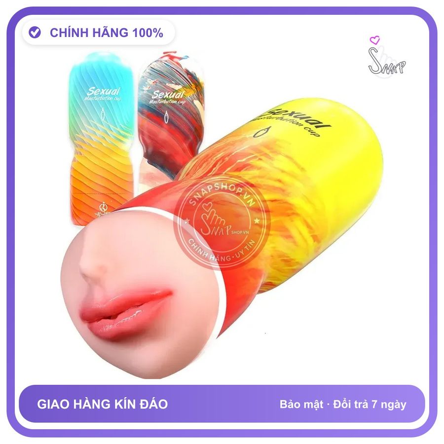 (Che Tên) Âm Đạo Giả Jiuai Chi Ji Cup Vỏ ABS Bảo Vệ, Cất Giữ Luôn Sạch Sẽ - Hàng Mới Về