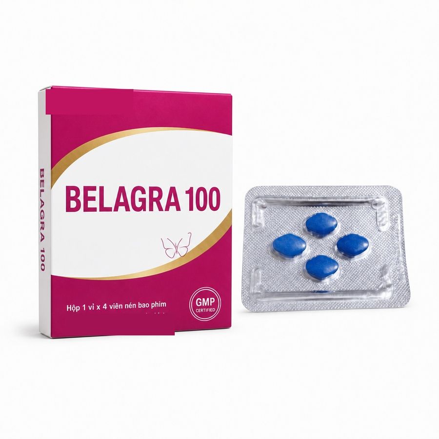 Viên uống hỗ trợ tăng cường sinh lý thảo dược dành cho nam BELAGRA 1 Viên Chính hãng