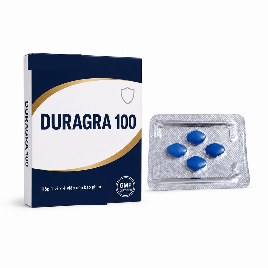 Viên uống hỗ trợ tăng cường sinh lý thảo dược dành cho nam DURAGRA 1 Viên Chính hãng