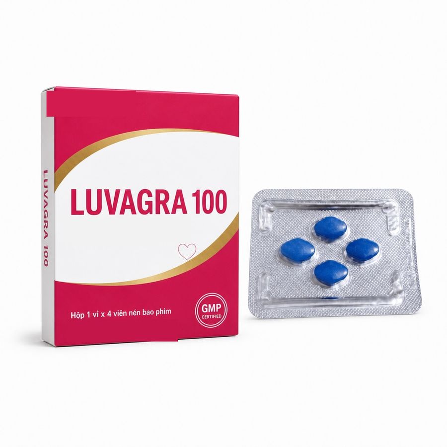 Viên uống hỗ trợ tăng cường sinh lý thảo dược dành cho nam LUVAGRA 1 Viên Chính hãng