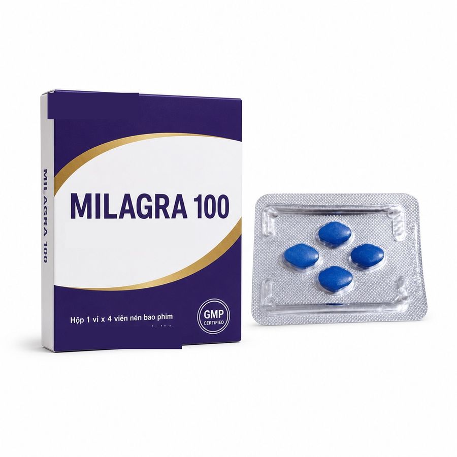 Viên uống hỗ trợ tăng cường sinh lý thảo dược dành cho nam MILAGRA 1 Viên Chính hãng