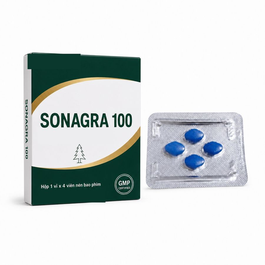 Viên uống hỗ trợ tăng cường sinh lý thảo dược dành cho nam SONAGRA 1 Viên Chính hãng
