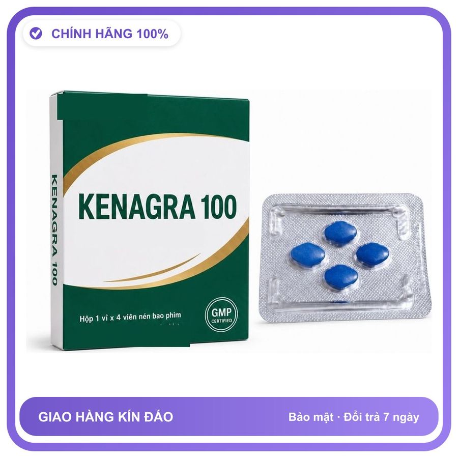 Viên uống hỗ trợ kéo dài cho nam thảo dược KENAGRA 4 Viên Chính hãng