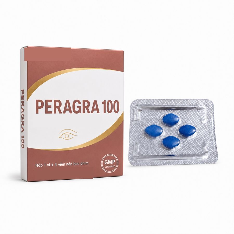 Viên uống hỗ trợ tăng cường sinh lý thảo dược dành cho nam PERAGRA 1 Viên Chính hãng