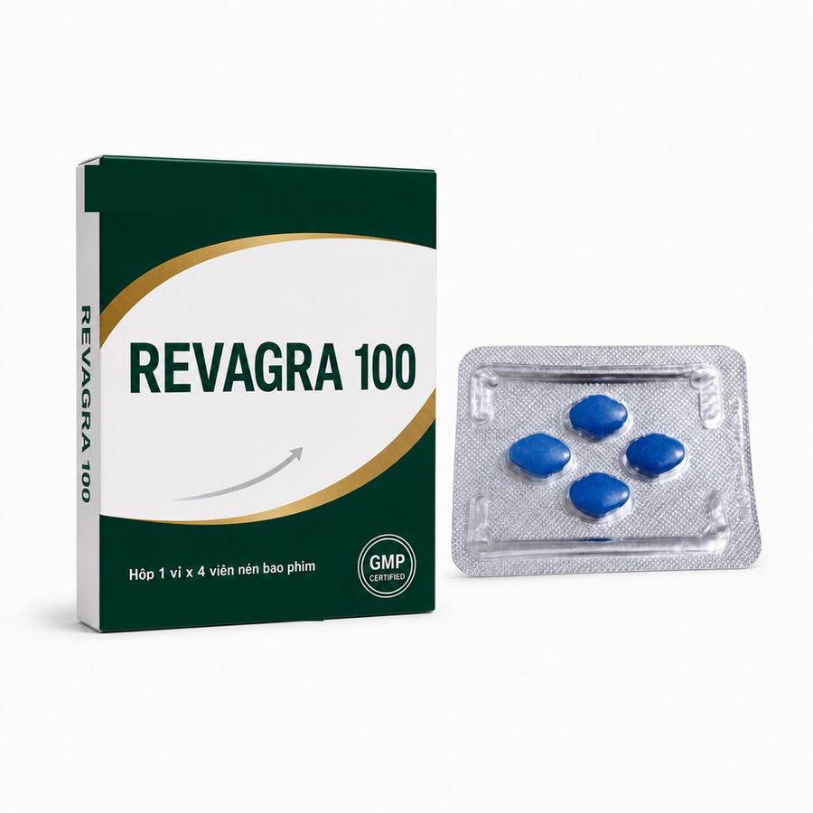 Viên uống hỗ trợ tăng cường sinh lý thảo dược dành cho nam REVAGRA 1 Viên Chính hãng