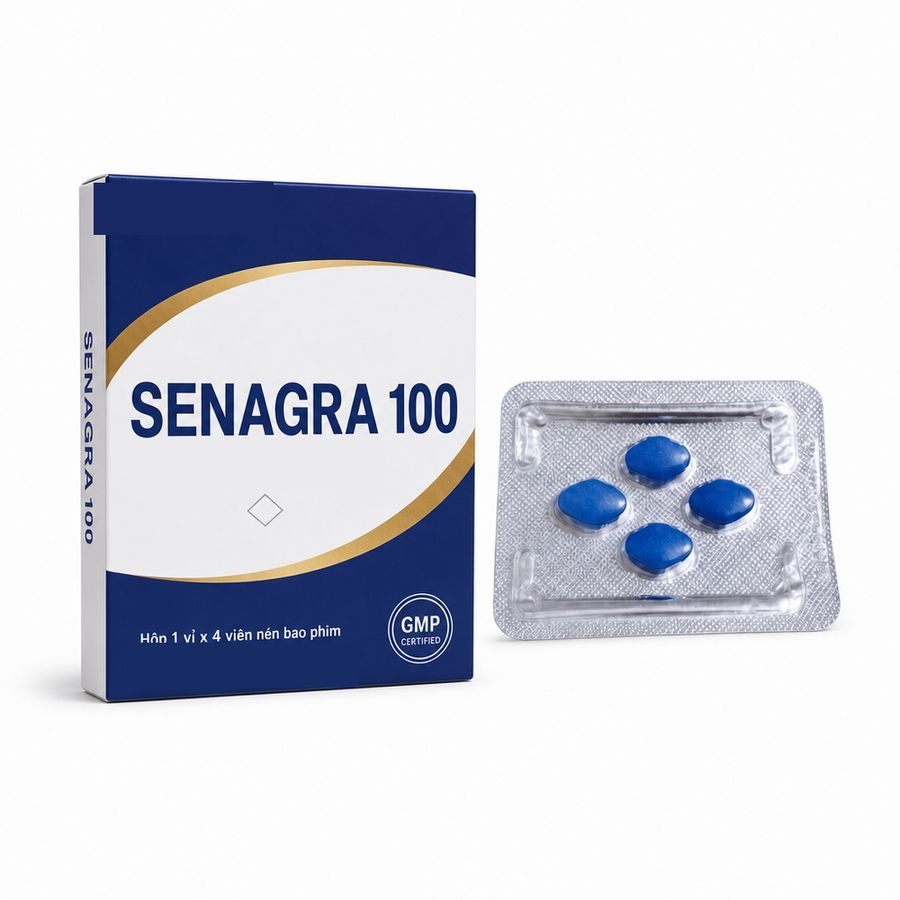 Viên uống hỗ trợ tăng cường sinh lý thảo dược dành cho nam SENAGRA 1 Viên Chính hãng