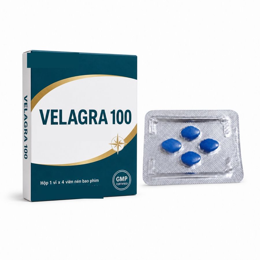 Viên uống hỗ trợ tăng cường sinh lý thảo dược dành cho nam VELAGRA 1 Viên Chính hãng
