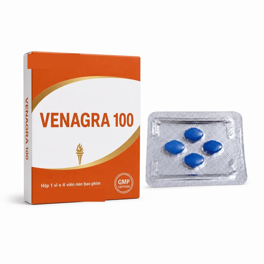 Viên uống hỗ trợ tăng cường sinh lý thảo dược dành cho nam VENAGRA 1 Viên Chính hãng