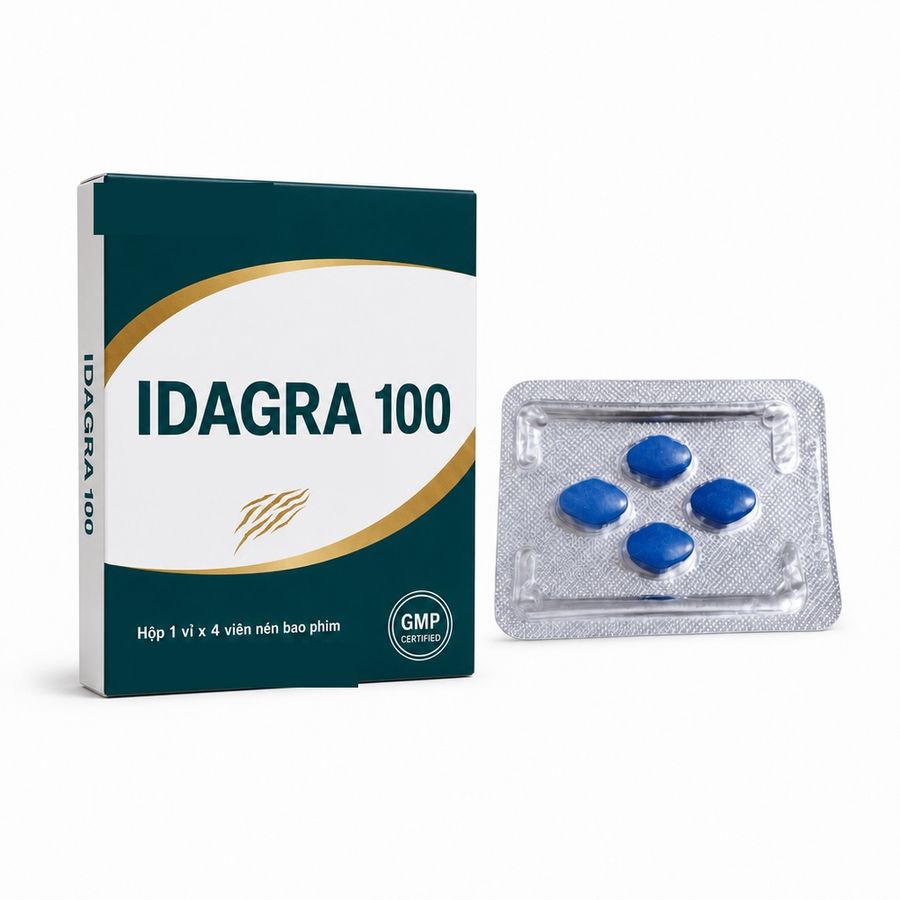 Viên uống hỗ trợ tăng cường sinh lý thảo dược dành cho nam IDAGRA 1 Viên Chính hãng