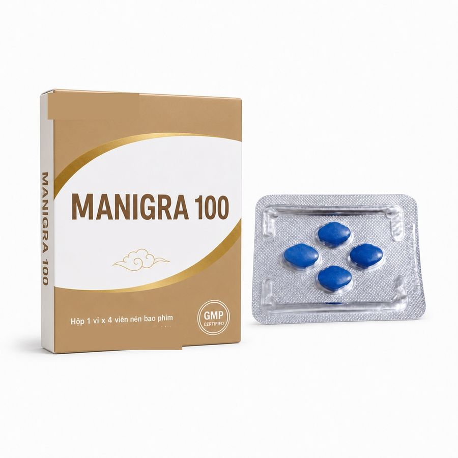 Viên uống hỗ trợ tăng cường sinh lý thảo dược dành cho nam MANIGRA 1 Viên Chính hãng