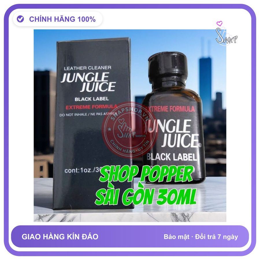 (Che Tên) Chai Hít Tăng Kích Thích Hưng Phấn Cho Nam Nữ, Popper 30ml USA, Hàng Chính Hãng, Không Chứa Tạp Chất, Sử Dụng Được Lâu Dài Bảo Mật Tuyệt Đối