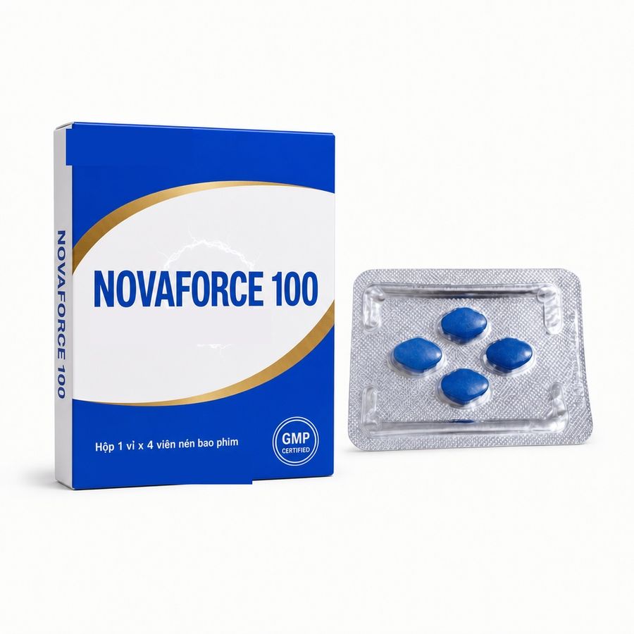 Viên uống hỗ trợ tăng cường sinh lý thảo dược dành cho nam NOVAFORCE 1 Viên Chính hãng