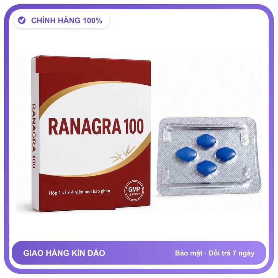 Viên uống hỗ trợ kéo dài cho nam thảo dược RANAGRA 4 Viên Chính hãng