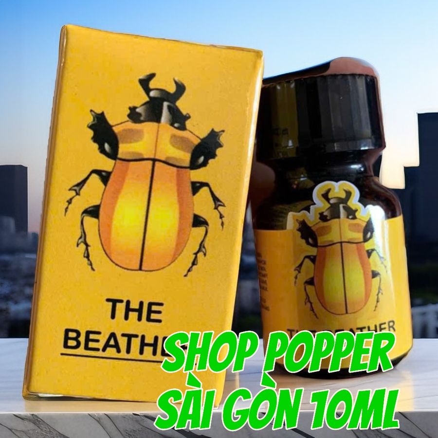 Chai Ngửi Hít Popper 10ml USA, Hàng Chính Hãng, Kích Thích Hưng Phấn Cực Mạnh Phê Lâu Cho Nam Nữ 