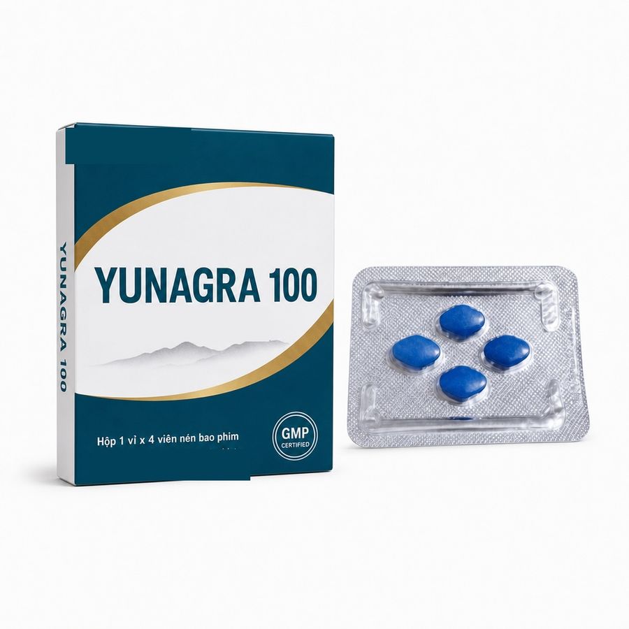 Viên uống hỗ trợ tăng cường sinh lý thảo dược dành cho nam YUNAGRA 1 Viên Chính hãng