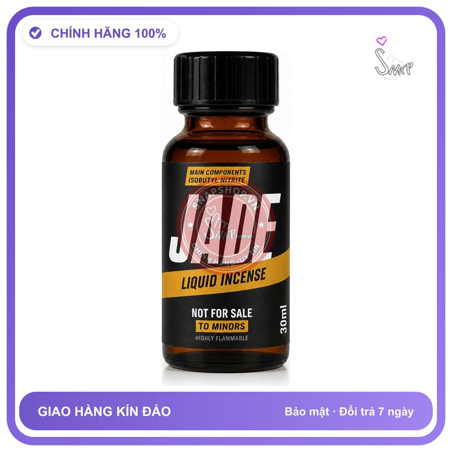 Chai hít tăng khoái cảm kích thích Popper JADE 30ml Chính hãng