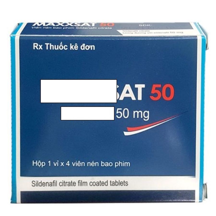 Viên uống hỗ trợ tăng cường sinh lí nam Maxxsat 50mg