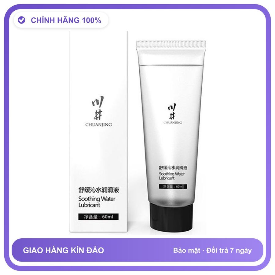 Gel bôi trơn cơ bản ChuanJing Soothing Water 1 tuýp Chai 60ml