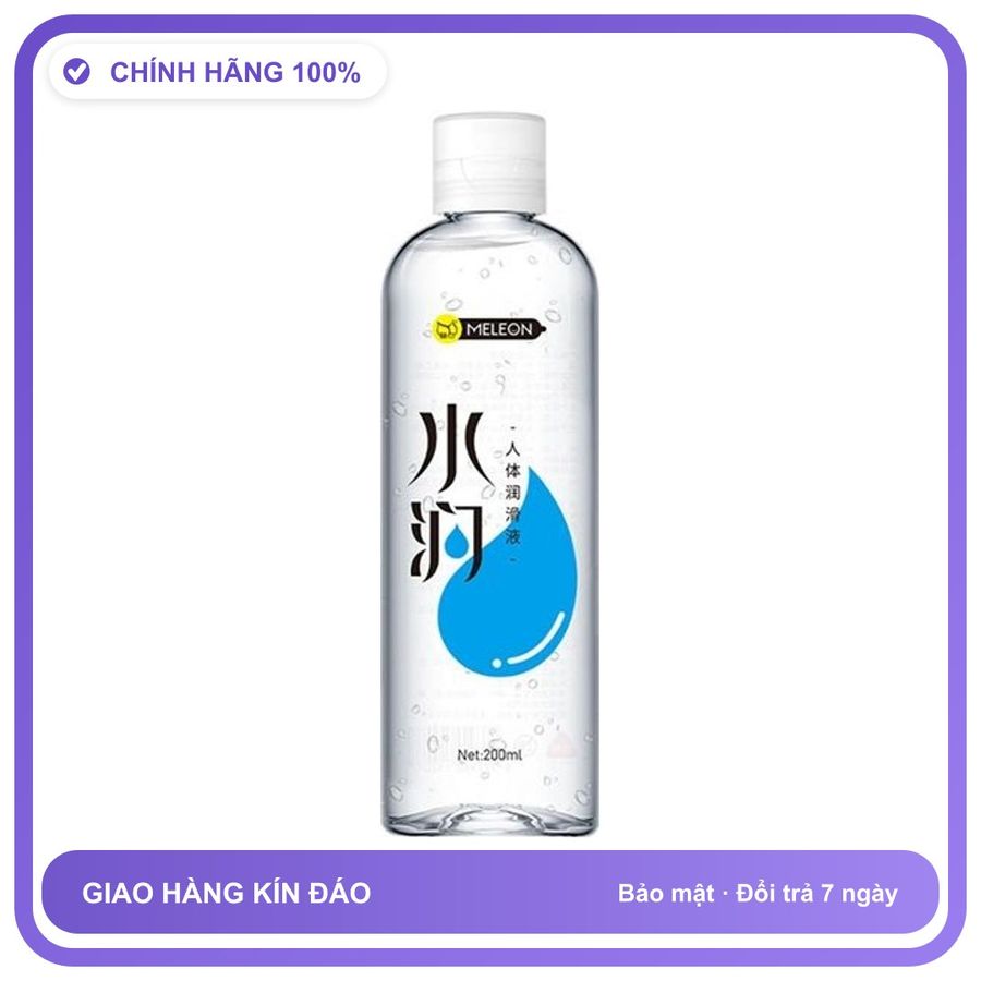 Gel bôi trơn cơ bản Meleon Human Chai 200ml