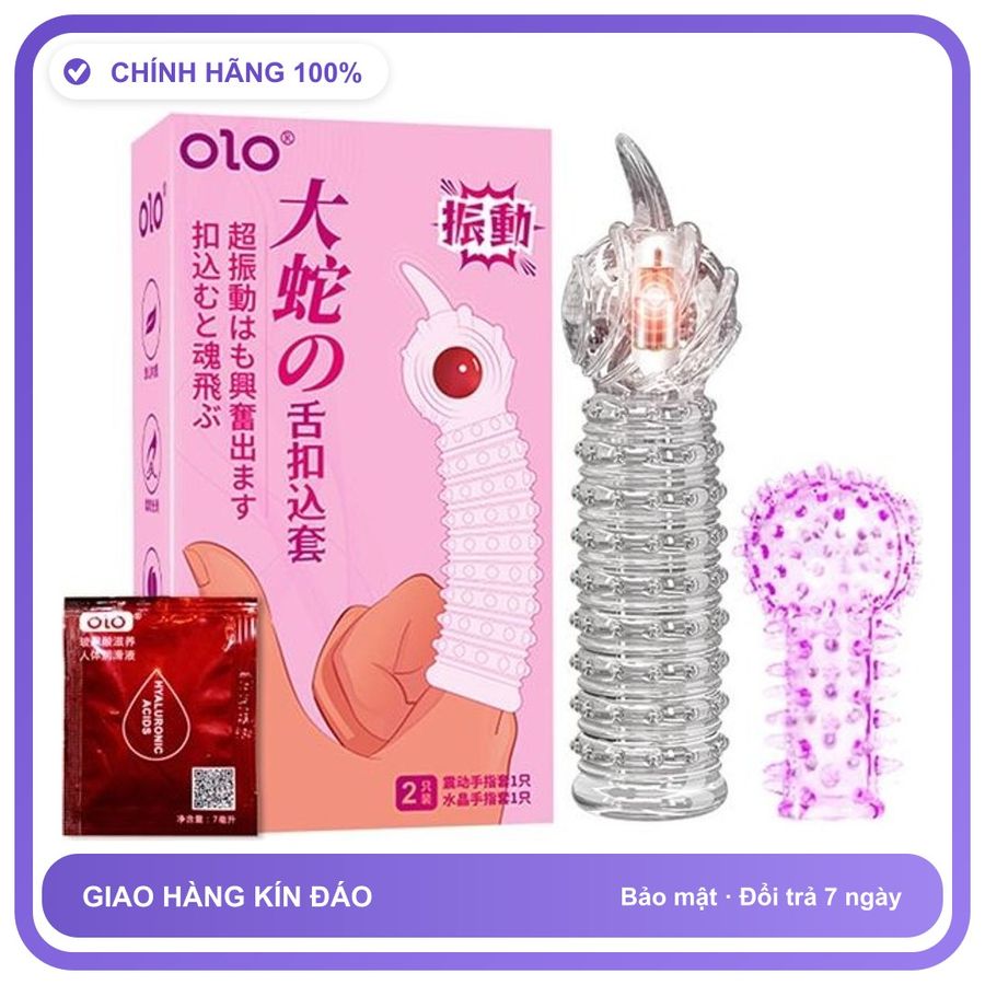 Bao đôn ngón tay OLO Rung +1 Hộp 1 cái