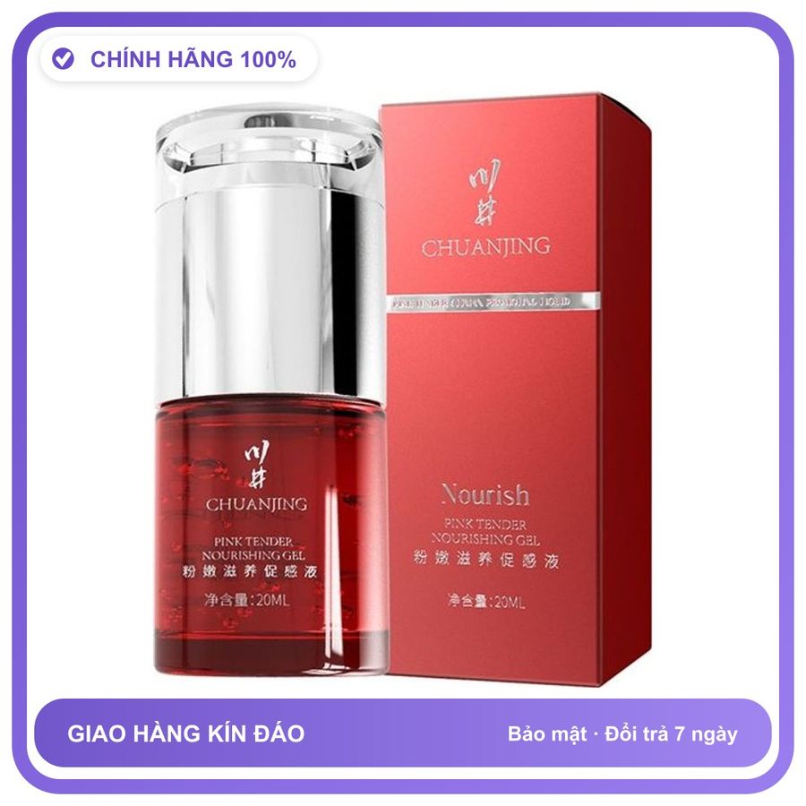 Gel bôi trơn tăng khoái cảm ChuanJing Nourish Pink Tender Chai 20ml
