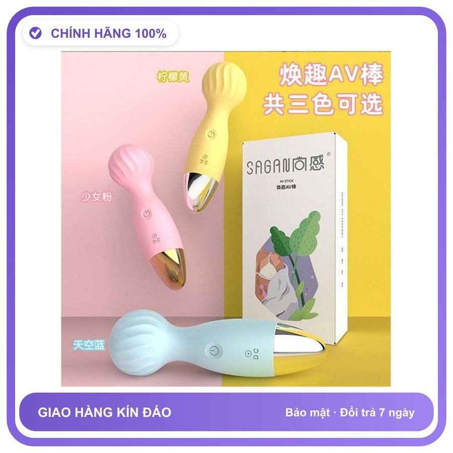 Chày rung sạc USB Sagan AV Tick